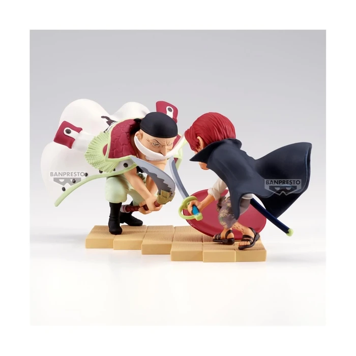 Banpresto One Piece: World Collectable Log Stories Edward Newgate Vs Shanks Figure 13 cm
