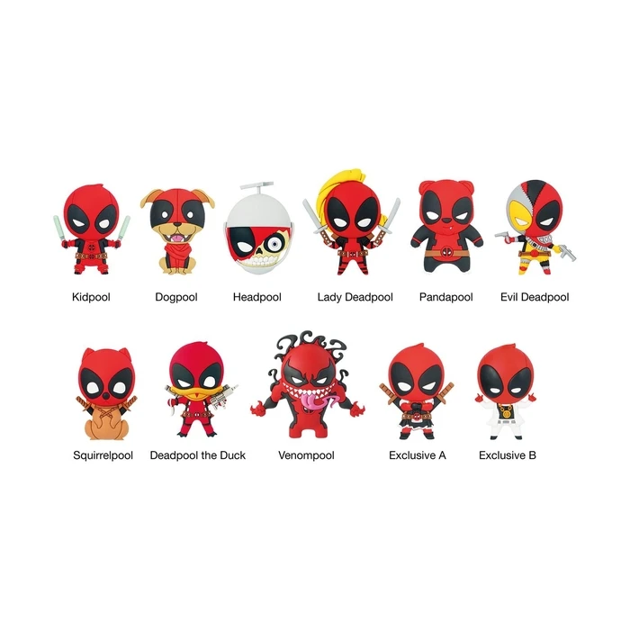 Μπρελόκ Monogram Marvel: Deadpool (Series3)