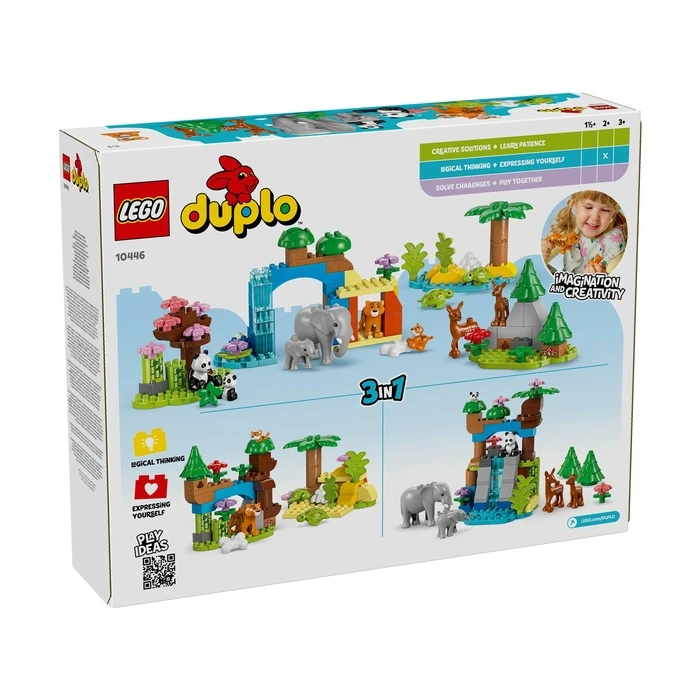 Lego Duplo Town: 3in1 Wild Animal Families (10446)