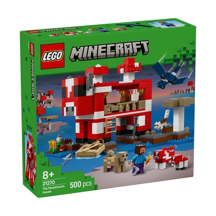 Lego Minecraft: The Mooshroom House (21270)