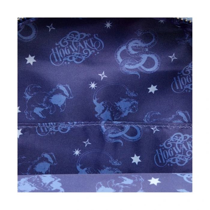 Loungefly Kids Backpack Warner Bros Harry Potter Denim Mini Blue 22.8x22.8x26.6 cm
