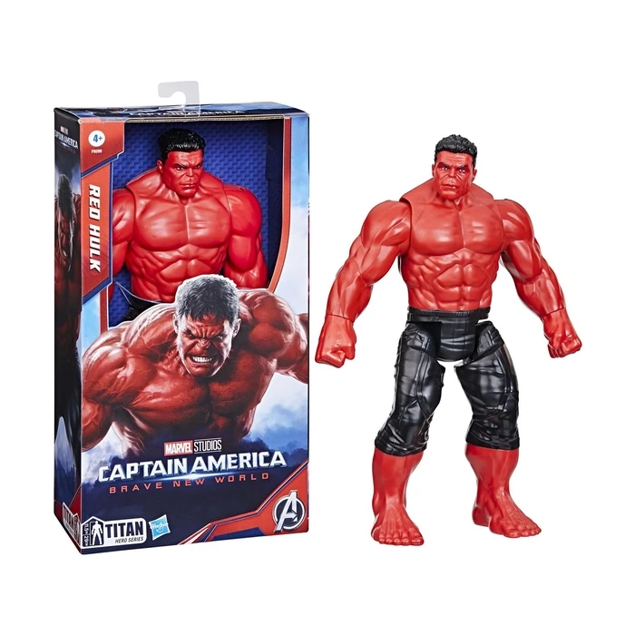 Φιγούρα Hasbro Marvel Captain America: Brave New World - Titan Heroes Red Hulk Villain (F9299)