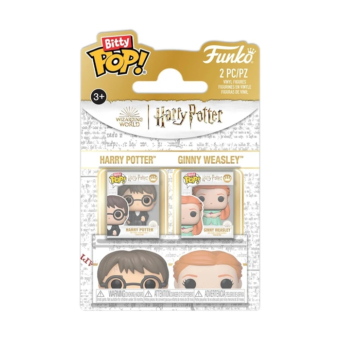 Φιγούρα Funko Bitty Pop! 2-Pack: Harry Potter - Harry Potter & Ginny Weasley