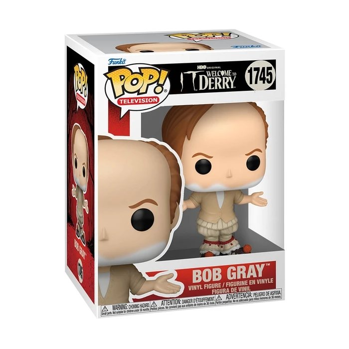 Funko Pop Τηλεόραση Welcome to Derry Bob Gray Βινυλίου Φιγούρα