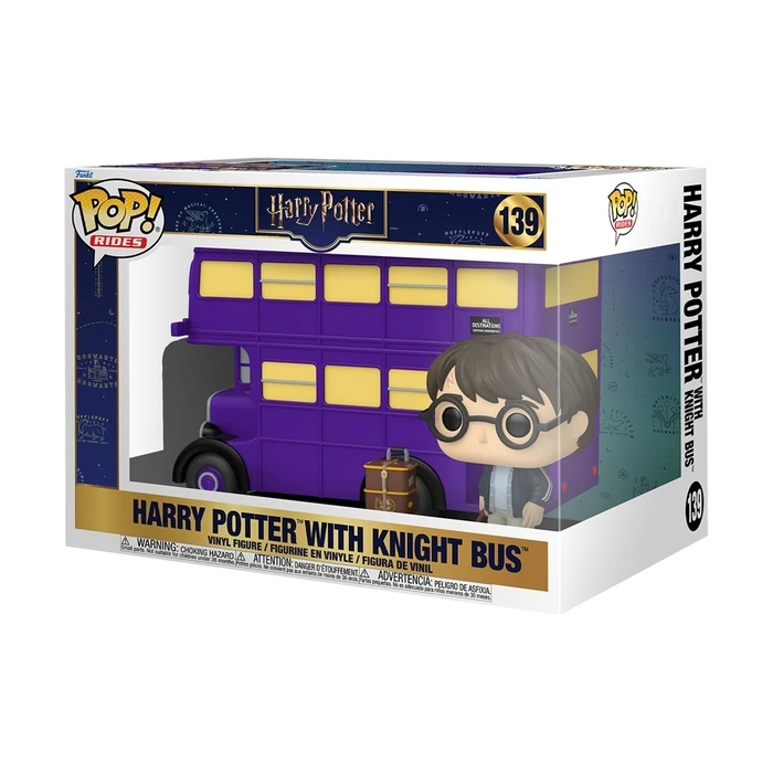 Funko Pop Rides Super Deluxe Harry Potter Harry Potter with Knight Bus