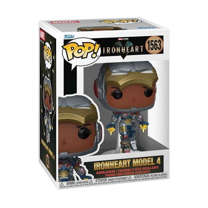 Funko Pop Marvel Φιγούρα Ironheart Model 4 Bobble Head Vinyl Figure