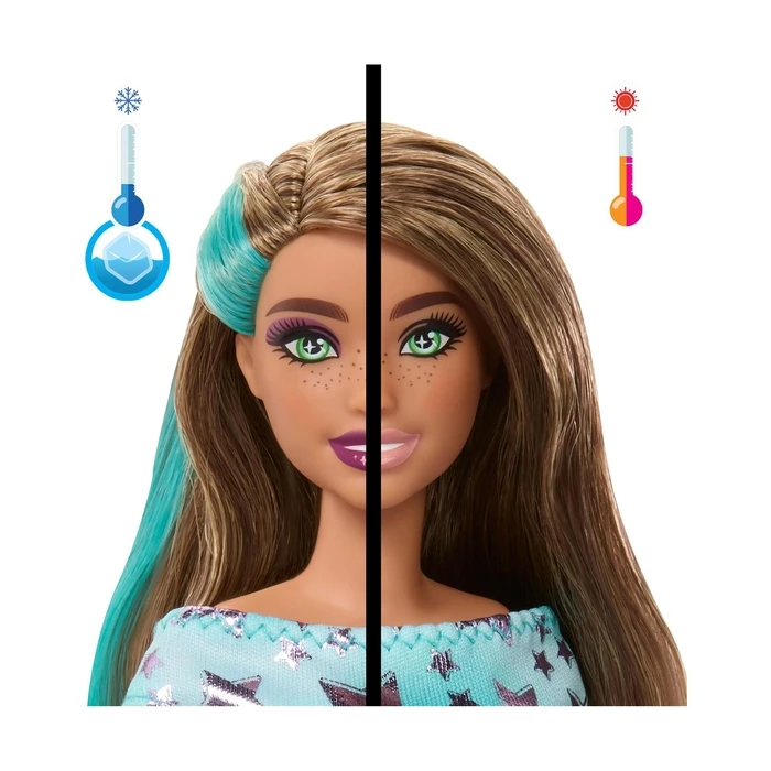 Κούκλα Mattel Barbie Party Unboxed Reveal Doll with Brown Hair (JFG72)