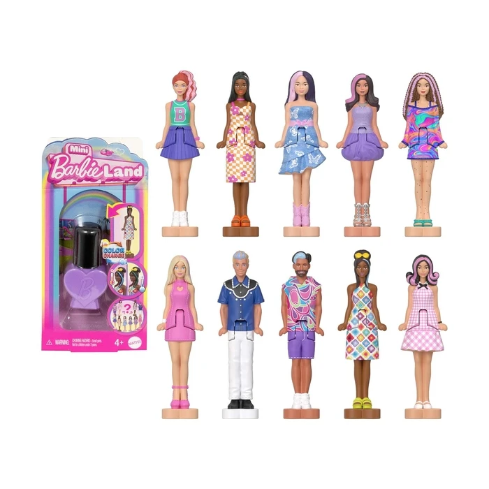 Κούκλα Mattel Barbie Mini Barbieland Fashionistas Nail Polish Doll (Random) (JCP97)
