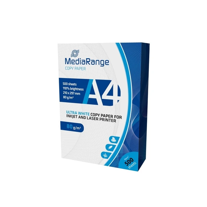 MediaRange Χαρτί Εκτύπωσης A4 80gr/m² 500 φύλλα MRINK110