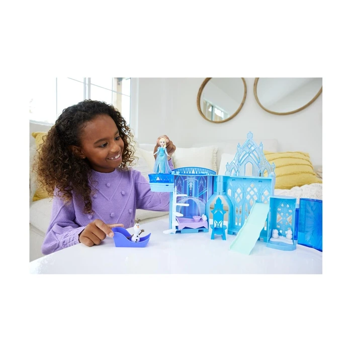 Κούκλα Mattel Disney Frozen: Storytime Stackers Elsa's Ice Palace (JDP63)
