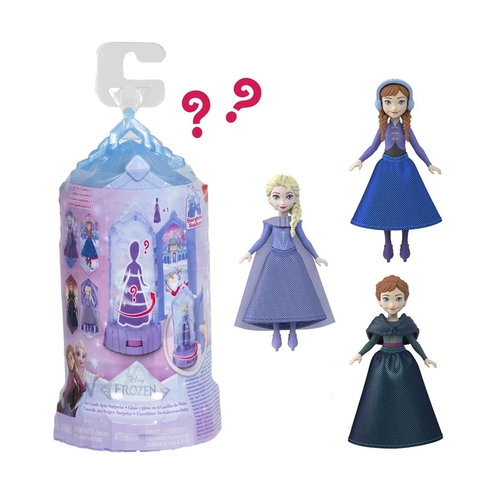 Κούκλα Mattel Disney Frozen Ice Castle Spin Surprise Mini Doll (JCR85)
