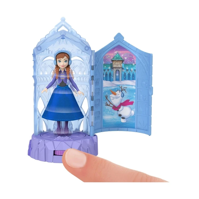 Κούκλα Mattel Disney Frozen Ice Castle Spin Surprise Mini Doll (JCR85)