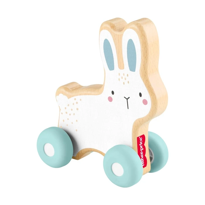 FisherPrice: Wooden PushAlong Bunny (JDM52)