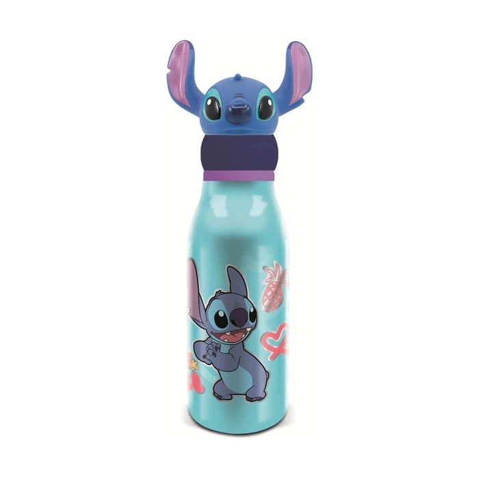 Παιδικό Παγούρι Stor: Stitch - 3D Figurine Aluminium (690ml)