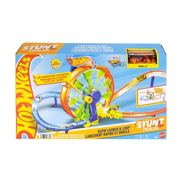 Mattel Hot Wheels Πίστα Rapid Launch Loop