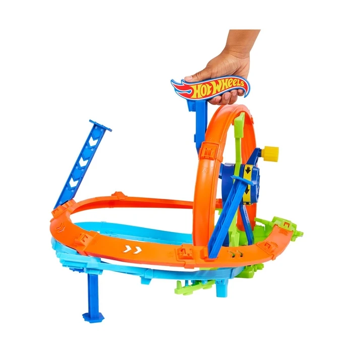Mattel Hot Wheels Rapid Launch Loop Playset