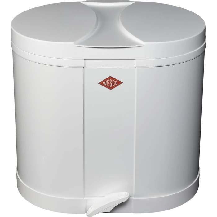Wesco Plastic Waste Bin 30L White MPN 112751