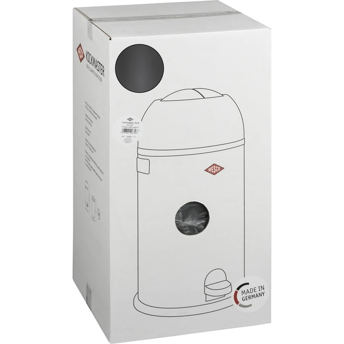 Wesco Plastic Trash Bin 112769
