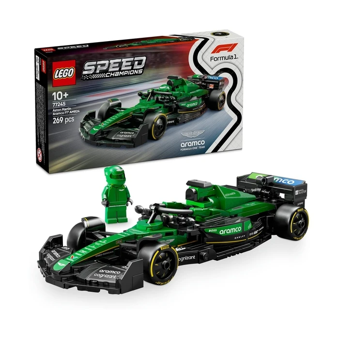 LEGO Speed Champions: Aston Martin Aramco F1 Amr24 Race Car (77245)