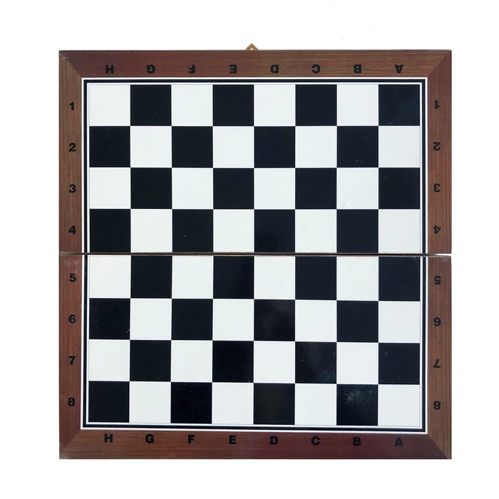 Beech Backgammon & Chess Board - Medium 38x38x5cm