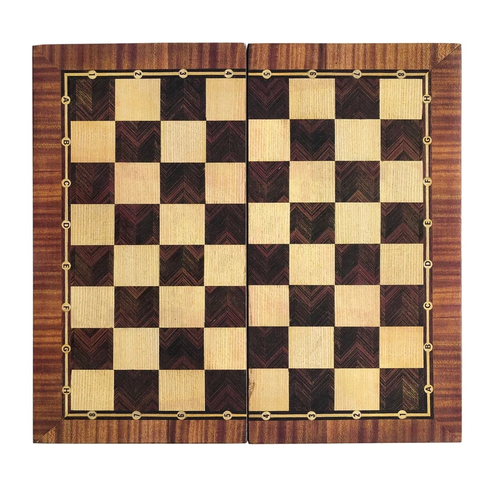 Beech Backgammon Board - Large 48x48x6 cm