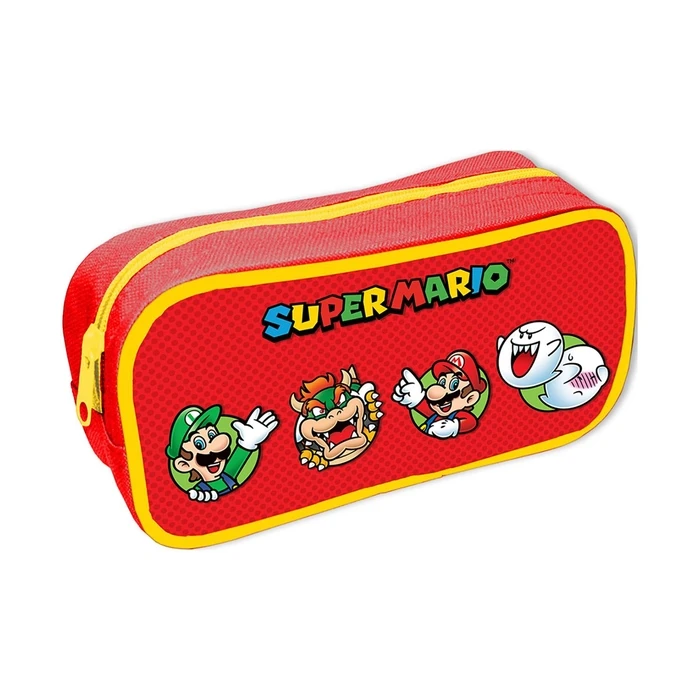 Κασετίνα Pyramid Nintendo: Super Mario - Core Character Circles Rectangle Pencil Case (SR73309)