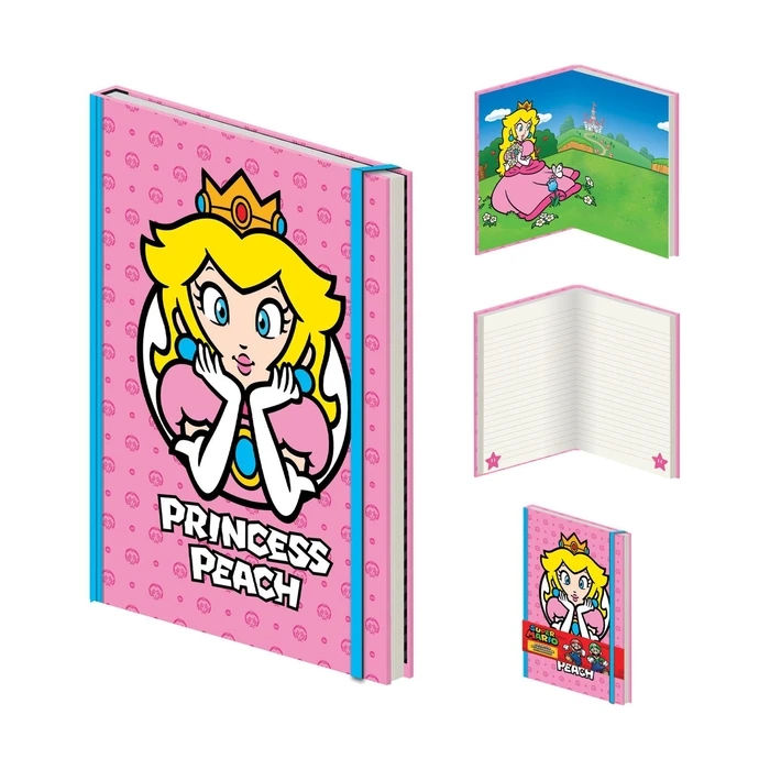 Σημειωματάριο Pyramid Super Mario - Peach A5 Premium Notebook (SR74602)