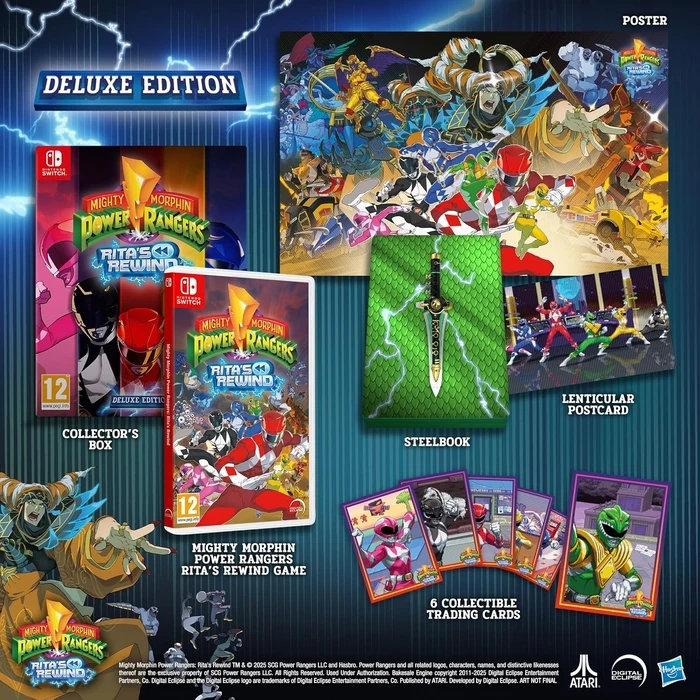Mighty Morphin Power Rangers: Rita's Rewind - Deluxe Edition (Nintendo Switch) - Physical