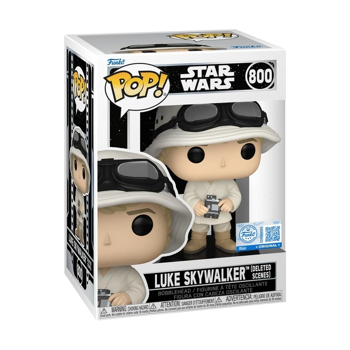Funko Pop Disney Star Wars Deleted Scenes Luke με Binoculars Special Edition Bobble Head Vinyl Figure