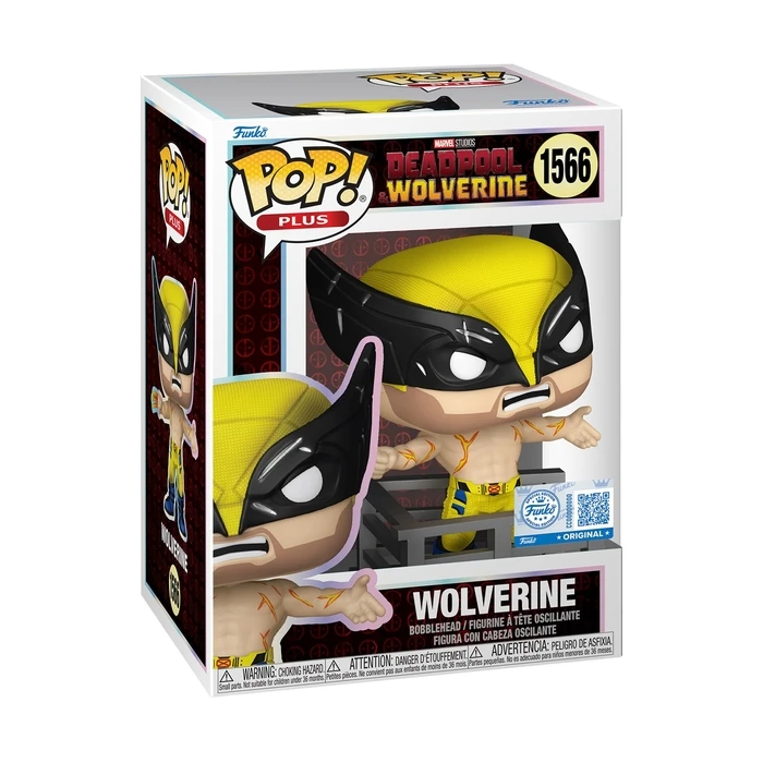 Funko Pop Plus Marvel Deadpool and Wolverine Wolverine Finale Special Edition Vinyl Figure