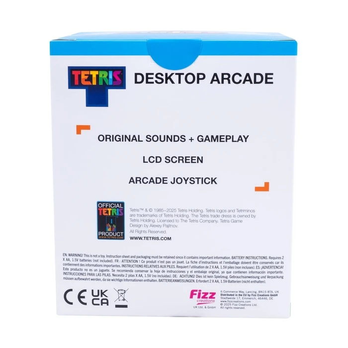 Ηλεκτρονικό Παιδικό Παιχνίδι Fizz Tetris Desktop Arcade (320118)