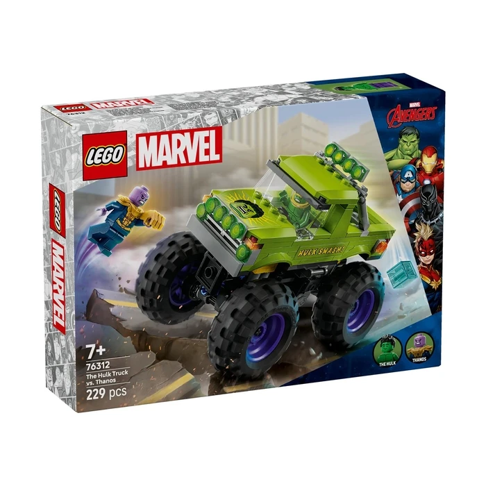 LEGO Marvel: The Hulk Truck vs. Thanos (76312)