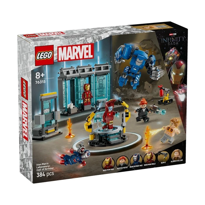 LEGO Marvel: Iron Mans Laboratory - Hall of Armor (76315)