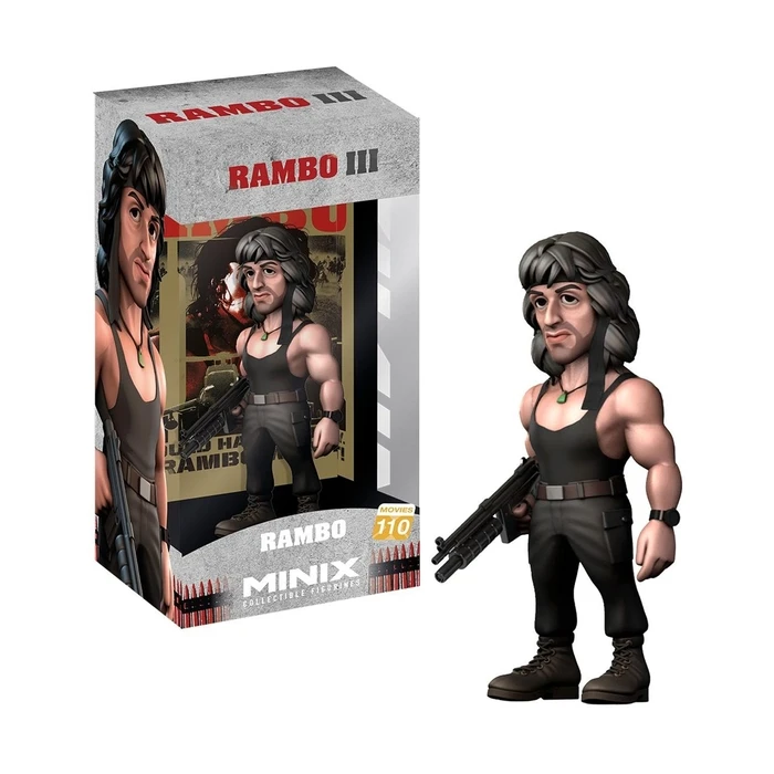 Φιγούρα Minix Rambo With T-Shirt Figure 12 cm (MNXB7000)