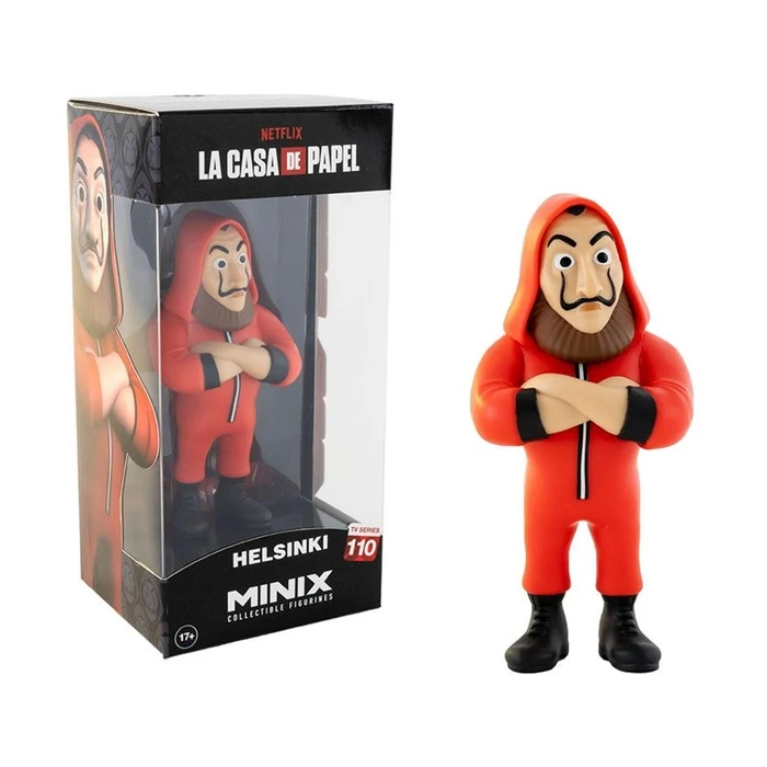 Φιγούρα Minix  TV Series - La Casa De Papel Helsinki with Mask Figure 12 cm (MNX07000)