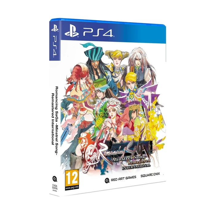 PS4 Red Art Games Romancing SaGa Minstrel Song Remastered International