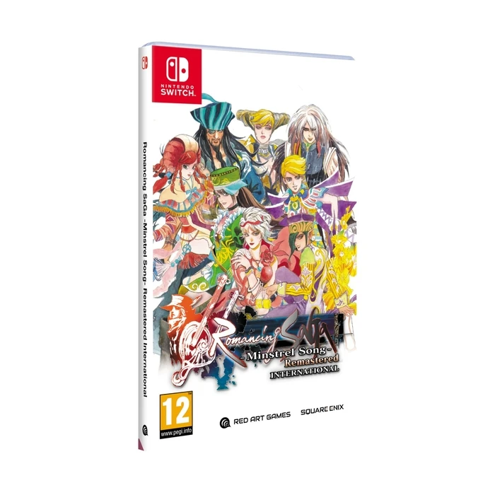 Red Art Games Ρόλος Παιχνίδι NSW Romancing SaGa Mistrel Song Remastered International