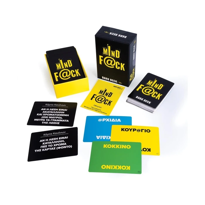Παιχνίδι με Κάρτες  AS Dark Deck - MindF@ck (Ελληνική Γλώσσα) (1040-25202)18+