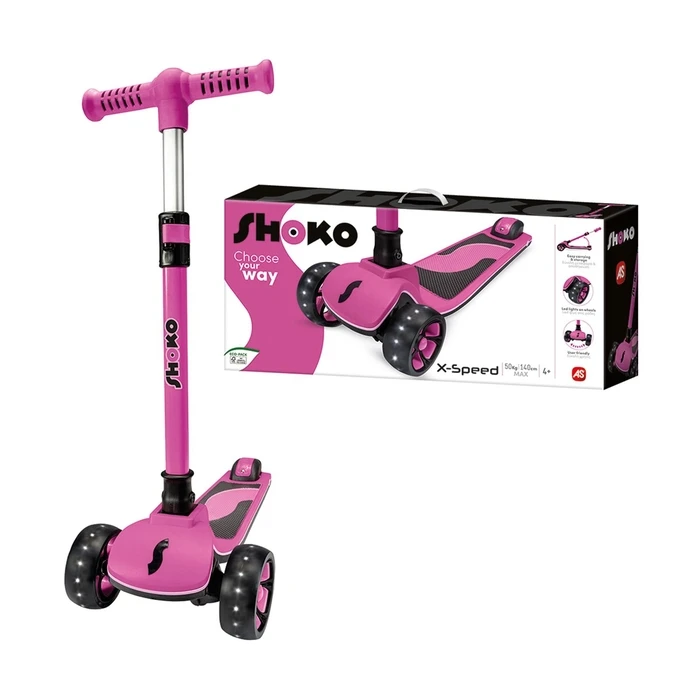 Πατίνι AS Shoko Xspeed Ροζ (5004-50527)