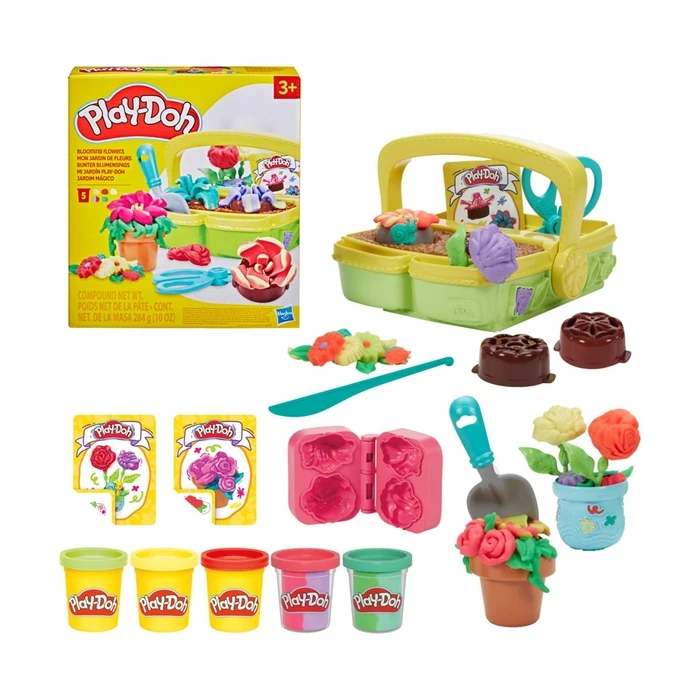 Πλαστελίνη Hasbro Play-Doh - Blooming Flowers (G0492)