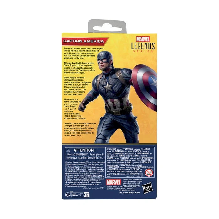Φιγούρα Δράσης Hasbro Fans Marvel Avengers Legends Series Captain America 6'' Action Figure (G0607)
