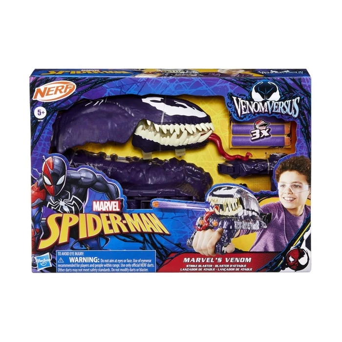 Hasbro Nerf Marvel Spider-Man: Venomversus - Marvel's Venom Strike Blaster (G0730)