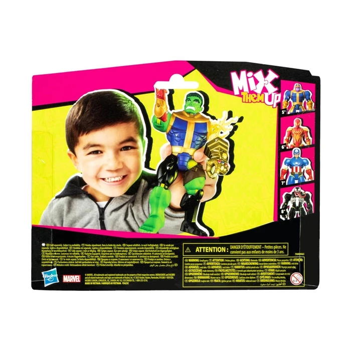 Μινιατούρα Hasbro Marvel Avengers Mixmashers Hulk Deluxe Action Figure (F9270)