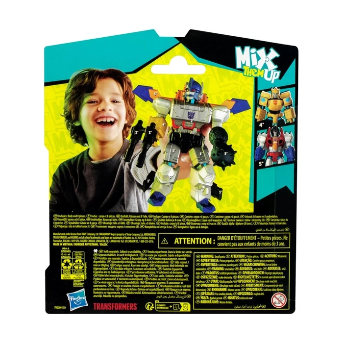 Φιγούρα Δράσης Hasbro Transformers: Mixmashers Basic Figure - Optimus Primal Action Figure (F9733)