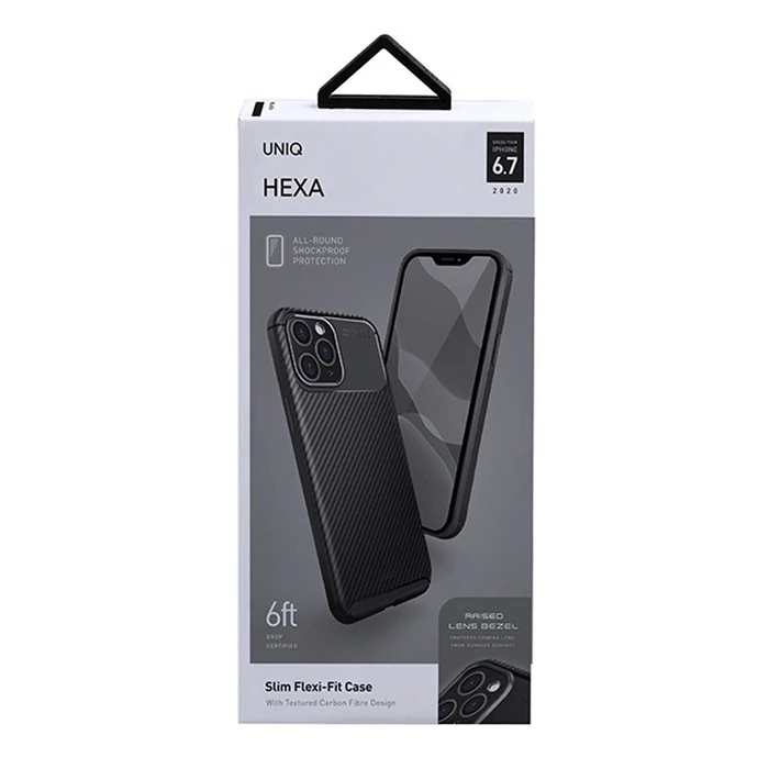 UNIQ Hexa Apple iPhone 12 Pro Max midnight black