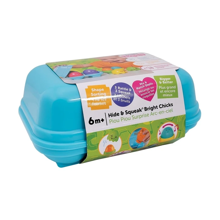 Βρεφικό Παιχνίδι AS Tomy Toomies Hide & Squeak Bright Chicks (1000-73563)