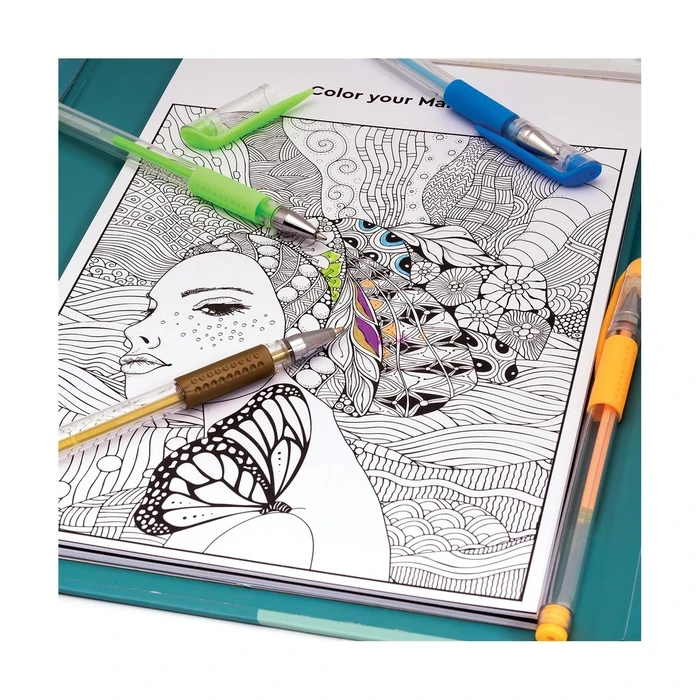 Σετ Ζωγραφικής AS Happi Hobbi: Art Journal Fluo Στυλό (1038-11040