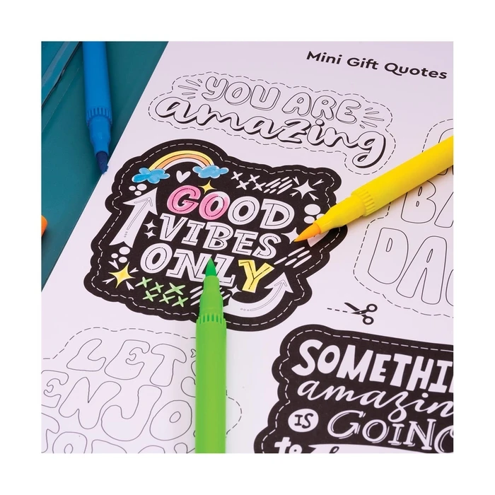 Σετ Ζωγραφικής AS Happi Hobbi: Art Journal Neon Μαρκαδόροι (1038-11041)