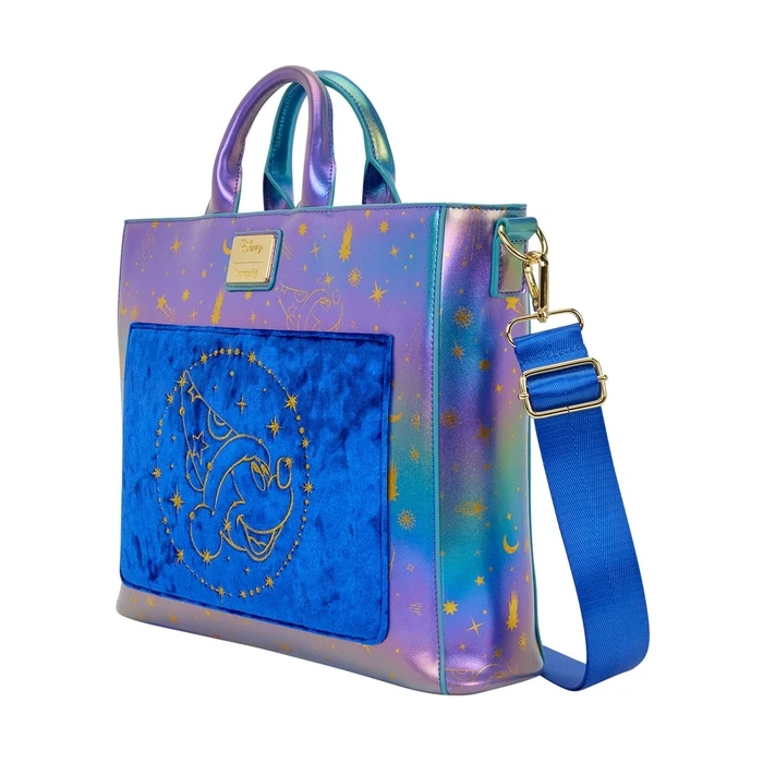 Loungefly Disney Fantasia Convertible Kids Shoulder Bag / Convertible Backpack & Tote WDTB3397 Blue