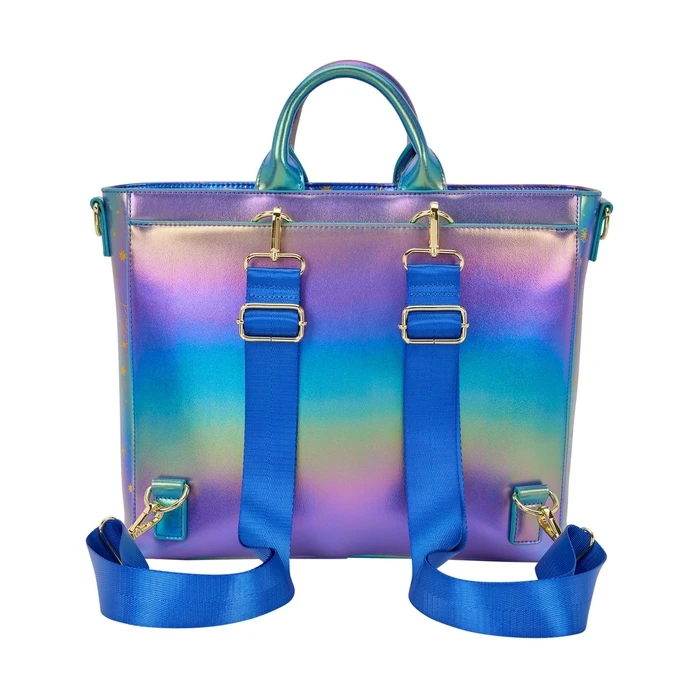 Loungefly Disney Fantasia Convertible Kids Shoulder Bag / Convertible Backpack & Tote WDTB3397 Blue